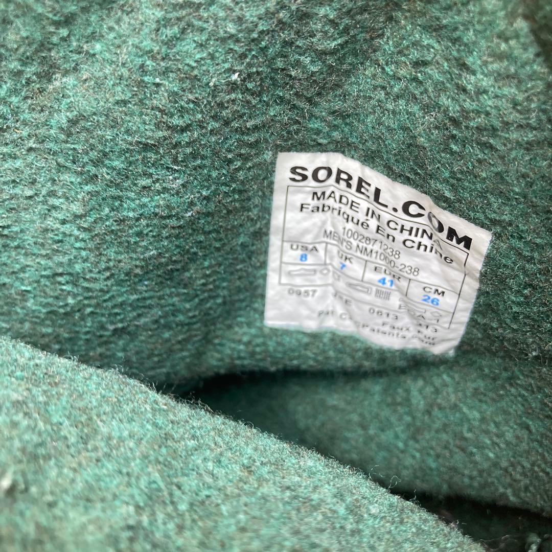 SOREL 防水ブーツ ブラウン/ブラック　26cm