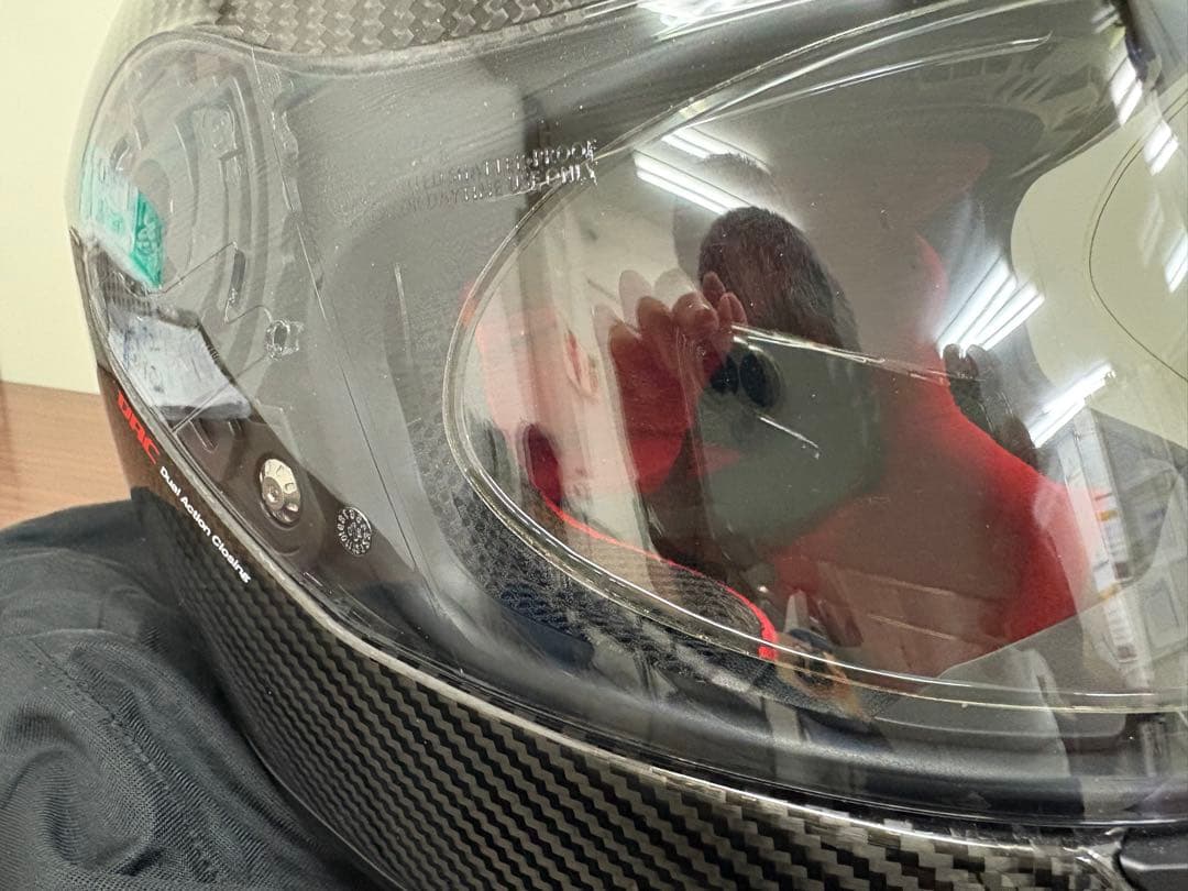 FORCE RS カーボンファイバー ヘルメット