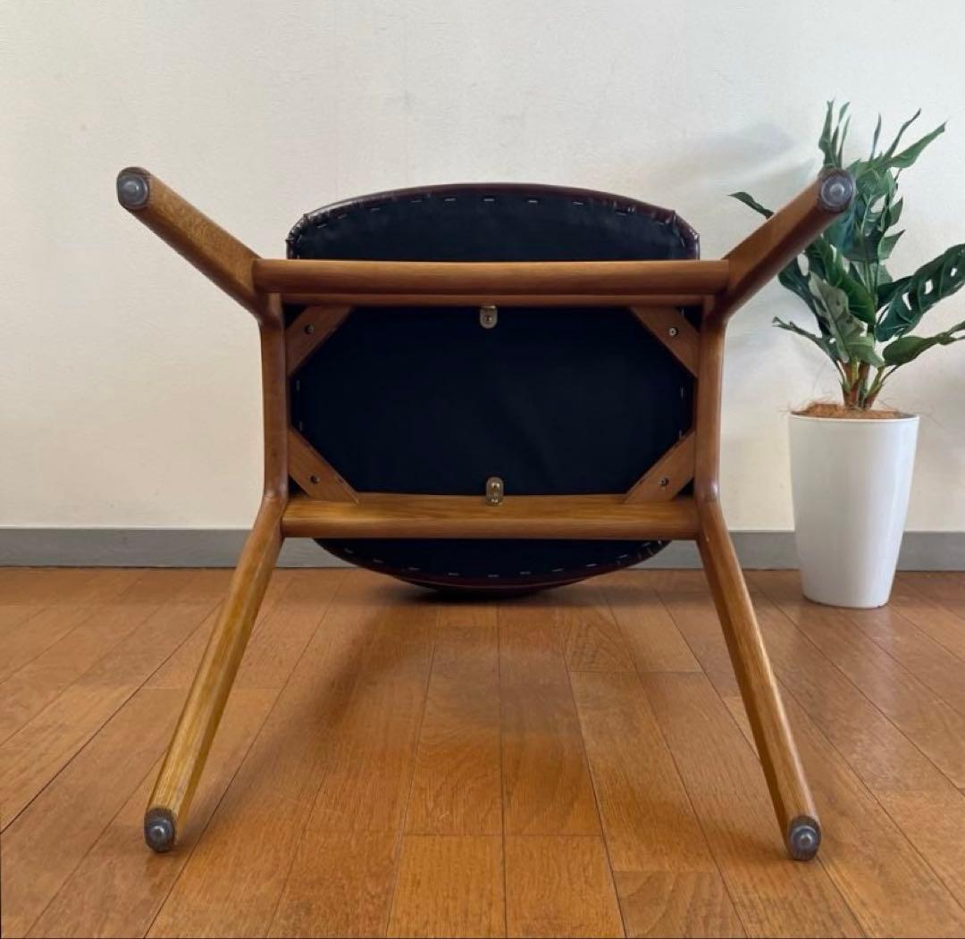 アスプルンド　ポール サイド チェア③ 北欧スタイル　ミッドセンチュリー　カフェ