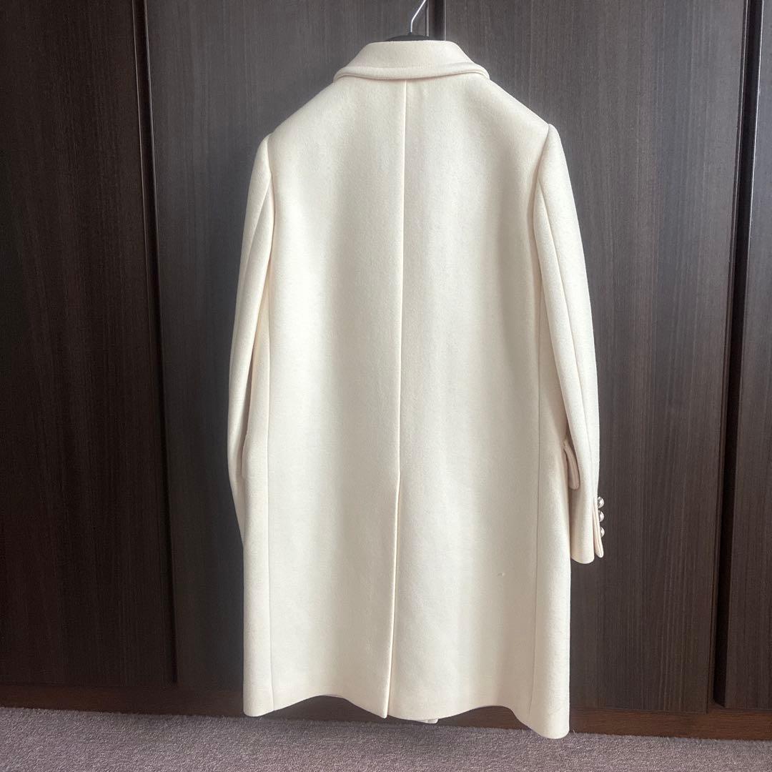 miu miu アイボリー ロングコート