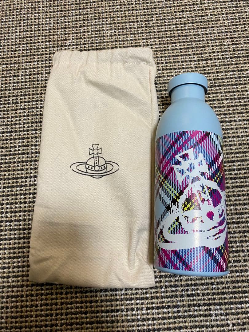 【新品】Vivienne Westwood オーブ チェック柄 タンブラー 水筒