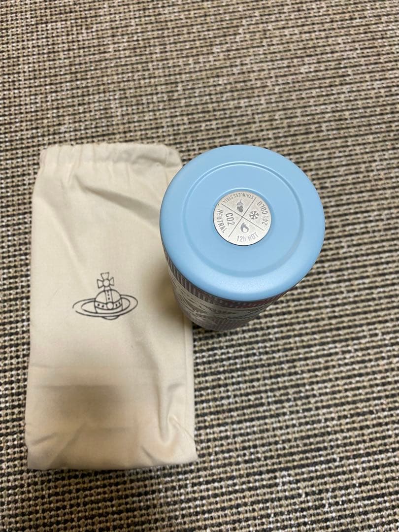 【新品】Vivienne Westwood オーブ チェック柄 タンブラー 水筒