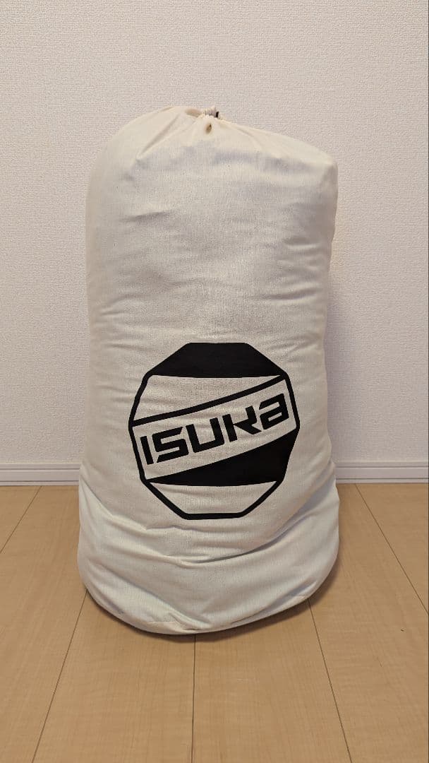 イスカ「アルファライト1000EX」冬季用寝袋+収納袋付き【開封済み未使用品】