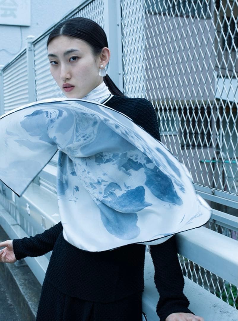 mame シルクスカーフ