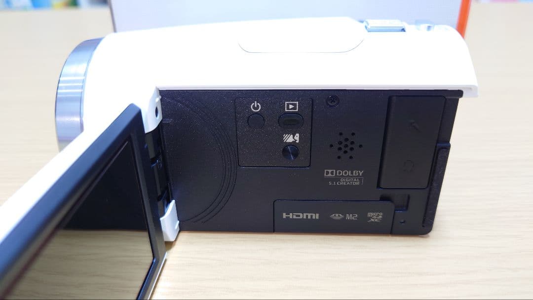 ☆☆おまけ付☆☆SONY ビデオカメラ HDR-CX680 ホワイト2024年製