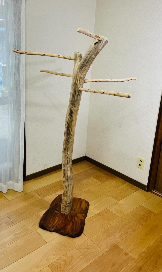 【中型鳥さん用】眺めのいい♬バードスタンド＆桜の木バードアスレチック