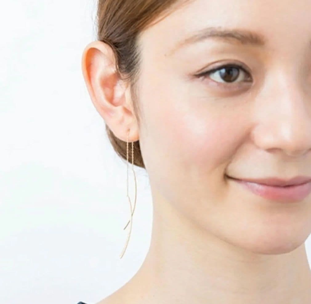 agete　K10 アメリカンピアス