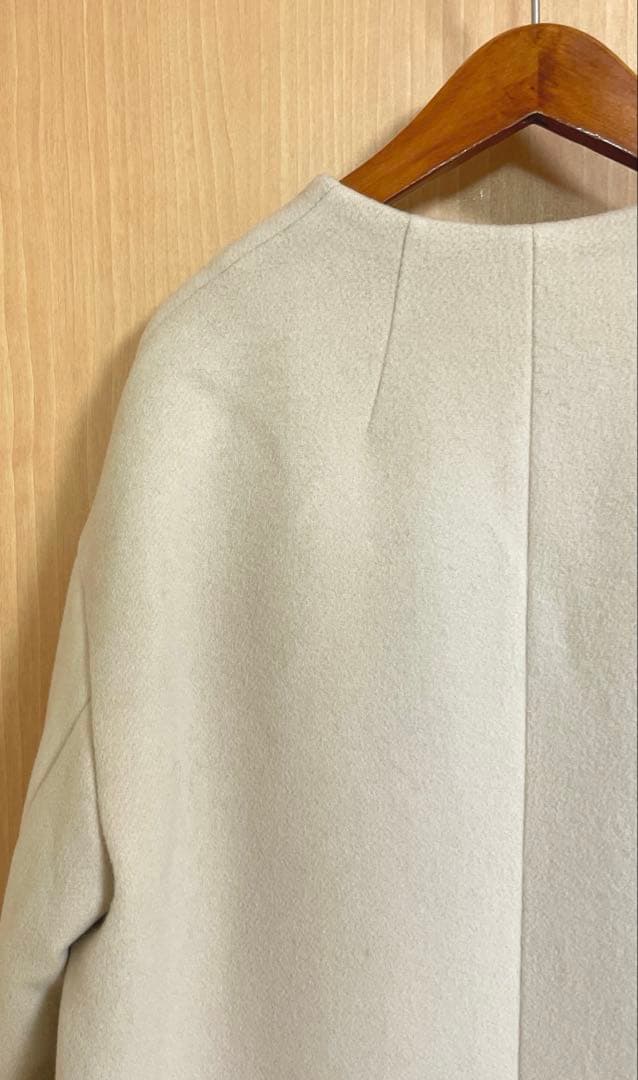 ☆美品☆ イエナ 定価48,400円 MANTECOノーカラーコート　38