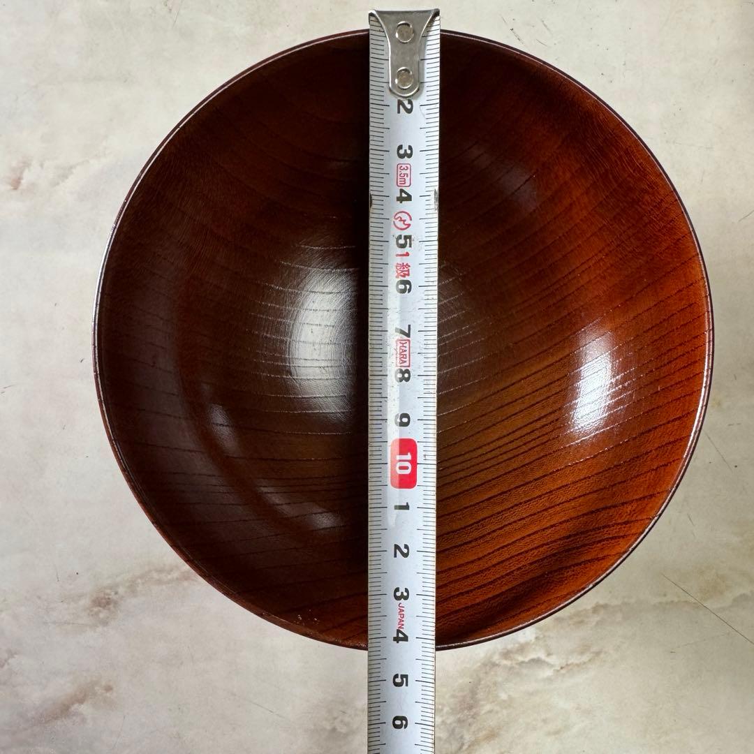 木製　雑煮　汁椀　お椀蓋付き　お雑煮　漆器4客セット