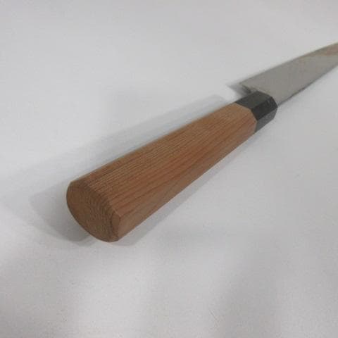 0122Z【未使用保管品】佑成 本霞青鋼 柳刃庖丁 300mm 包丁