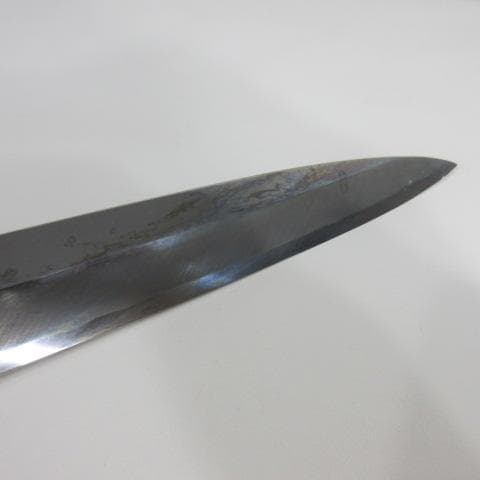 0122Z【未使用保管品】佑成 本霞青鋼 柳刃庖丁 300mm 包丁