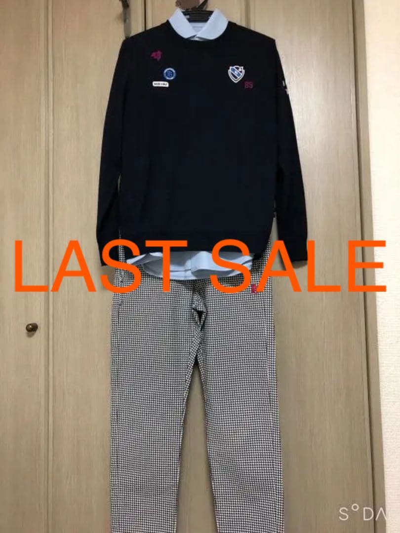 パーリーゲイツ3点セット。個別販売も可能。送料なしでは販売しません