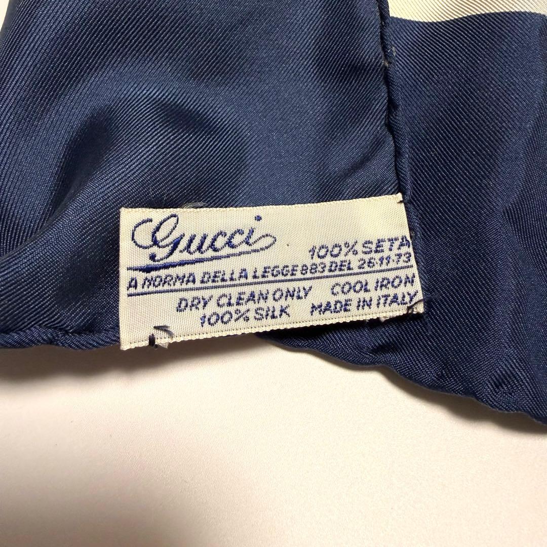 GUCCI オールドグッチ ヴィットリオ・アッコルネロ ボタニカル スカーフ