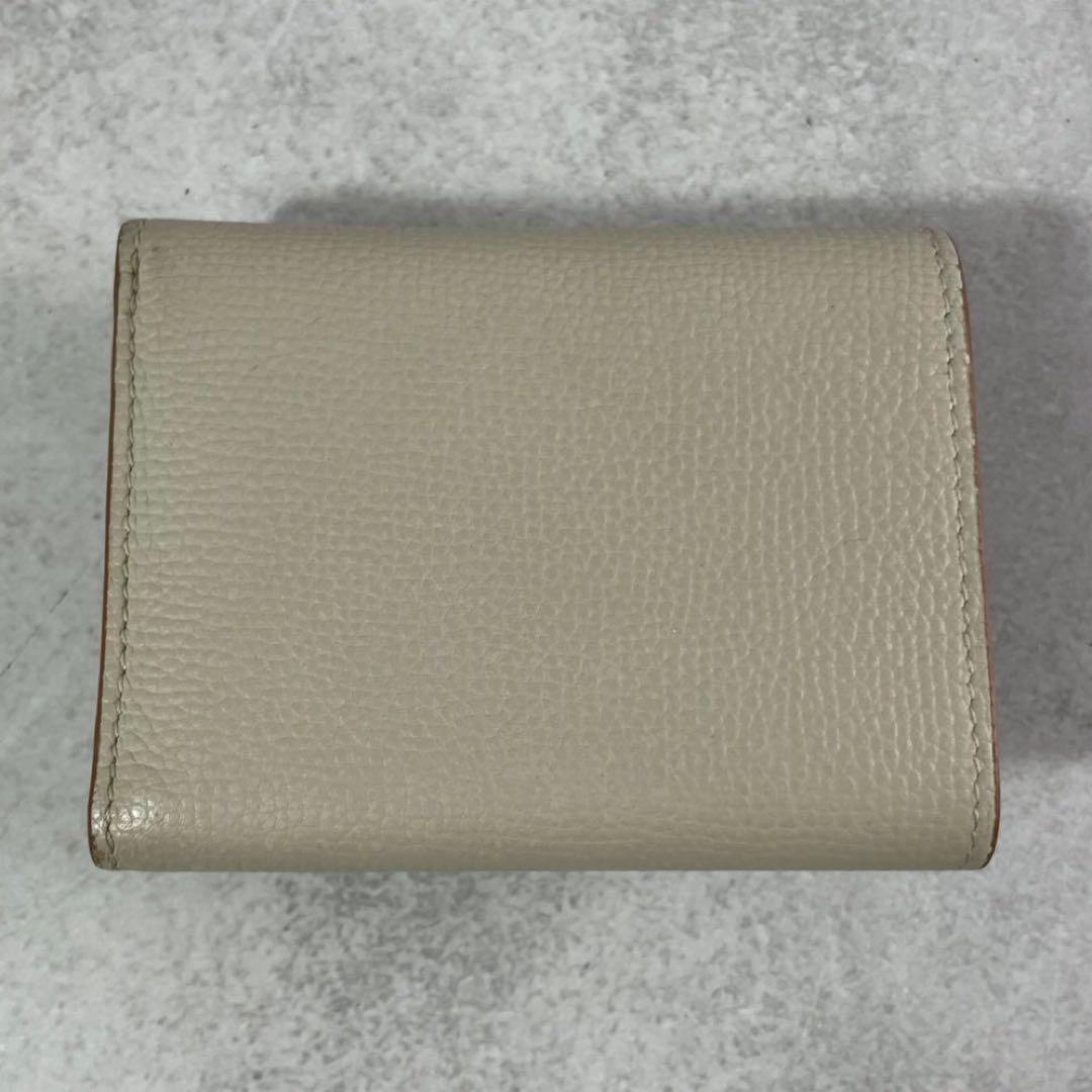 LOEWE ロエベ アナグラム トライフォールド 三つ折り財布 トープ