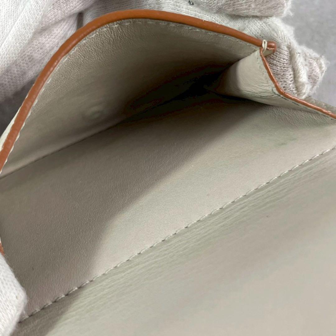 LOEWE ロエベ アナグラム トライフォールド 三つ折り財布 トープ