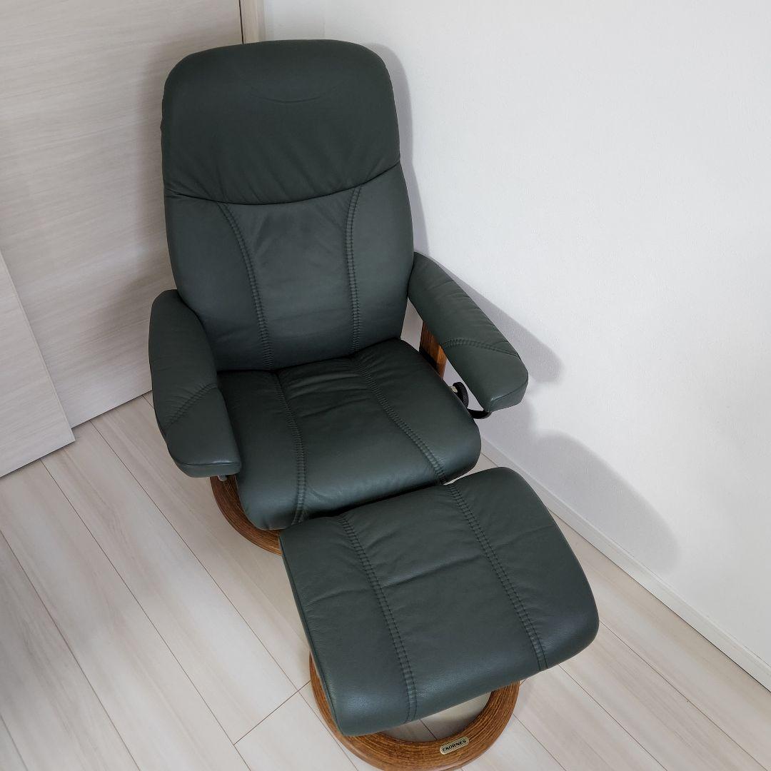 【チェアのみ】美品！ Ekornes エコーネス　ストレスレスチェア
