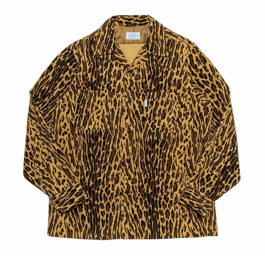 サブカルチャー sc LEOPARD CORDUROY SHIRT MULTI
