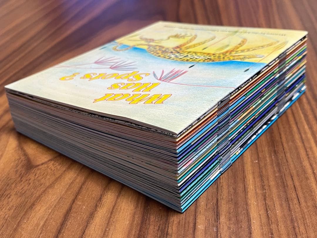 リタラシーリンクス児童英語研究所 A~DセットCD4枚絵本96冊　手引き付き