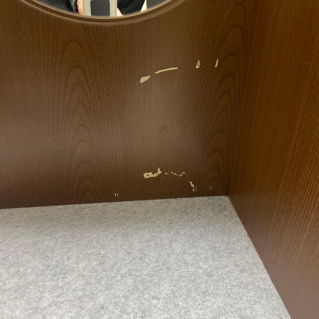 木製ドレッサー／鏡台、姿見　椅子付き