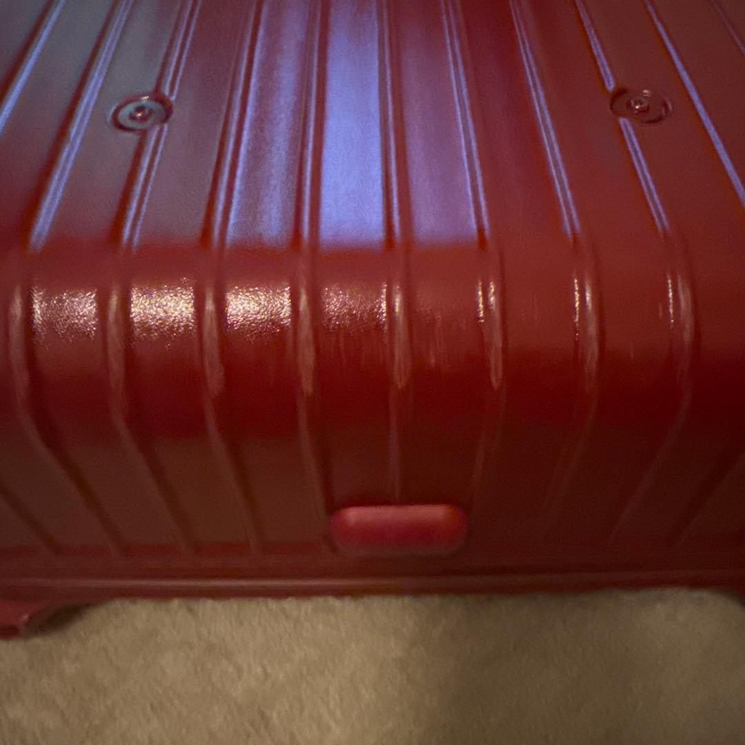 Rimowa　サルサ　35L 2輪　 red 機内持込　TSA 廃盤