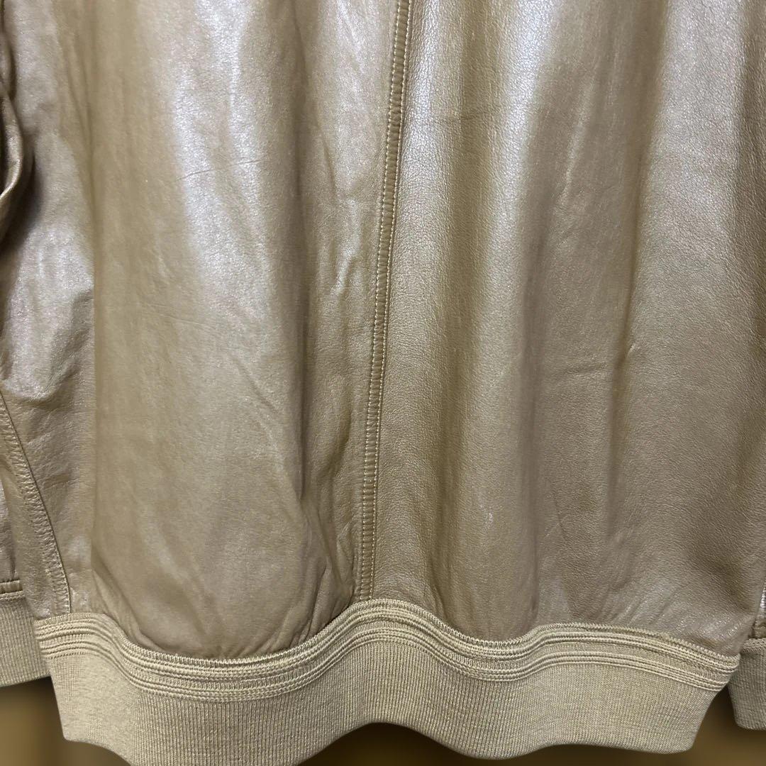 スエード&レザー　リバーシブル ジャケット　イタリア製