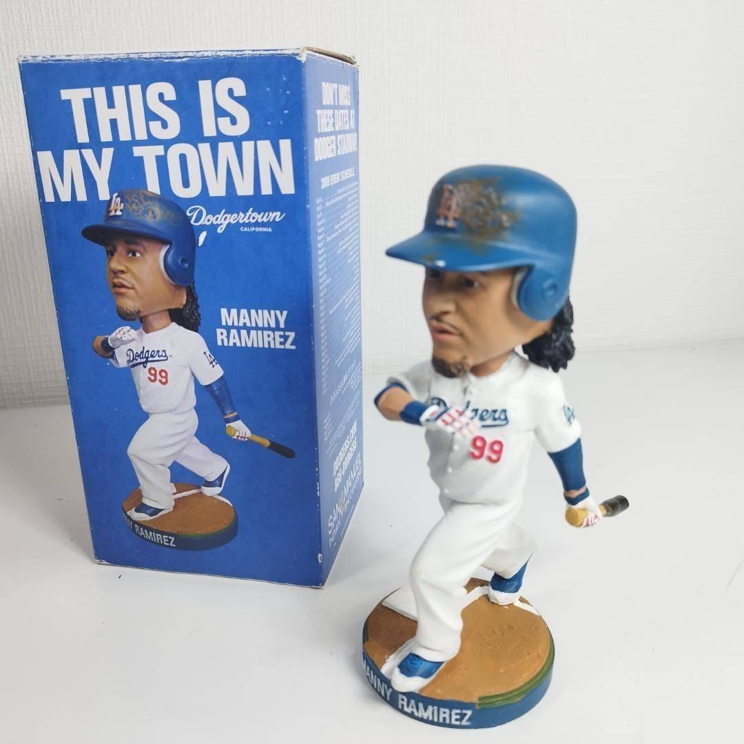 マニー ラミレス ドジャース ボブルヘッド 球場配布品 Manny R hB0B
