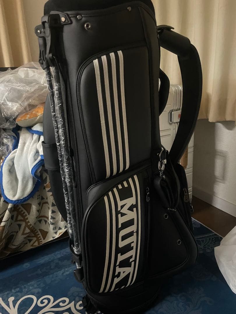 2025年版⭐︎MUTA ゴルフバッグ ブラック⭐︎残り1点早い者勝ち