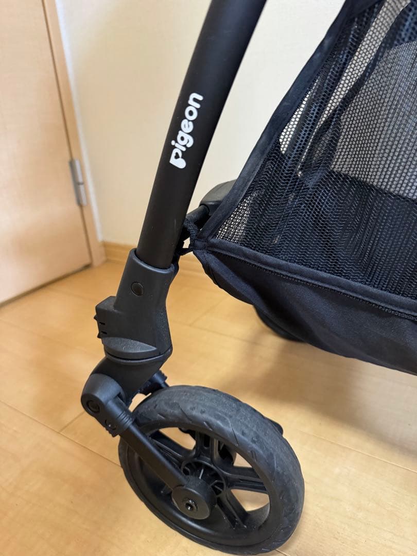 pigeon ランフィエアリー グレーベビーカー