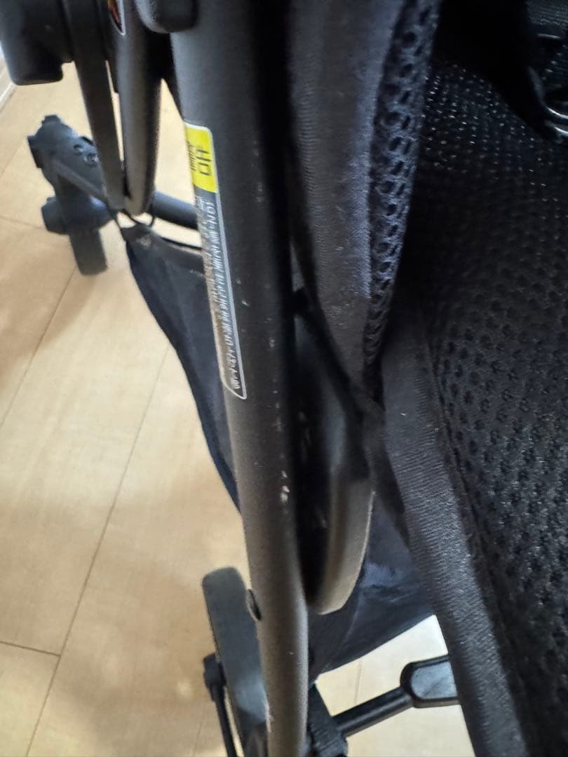 pigeon ランフィエアリー グレーベビーカー