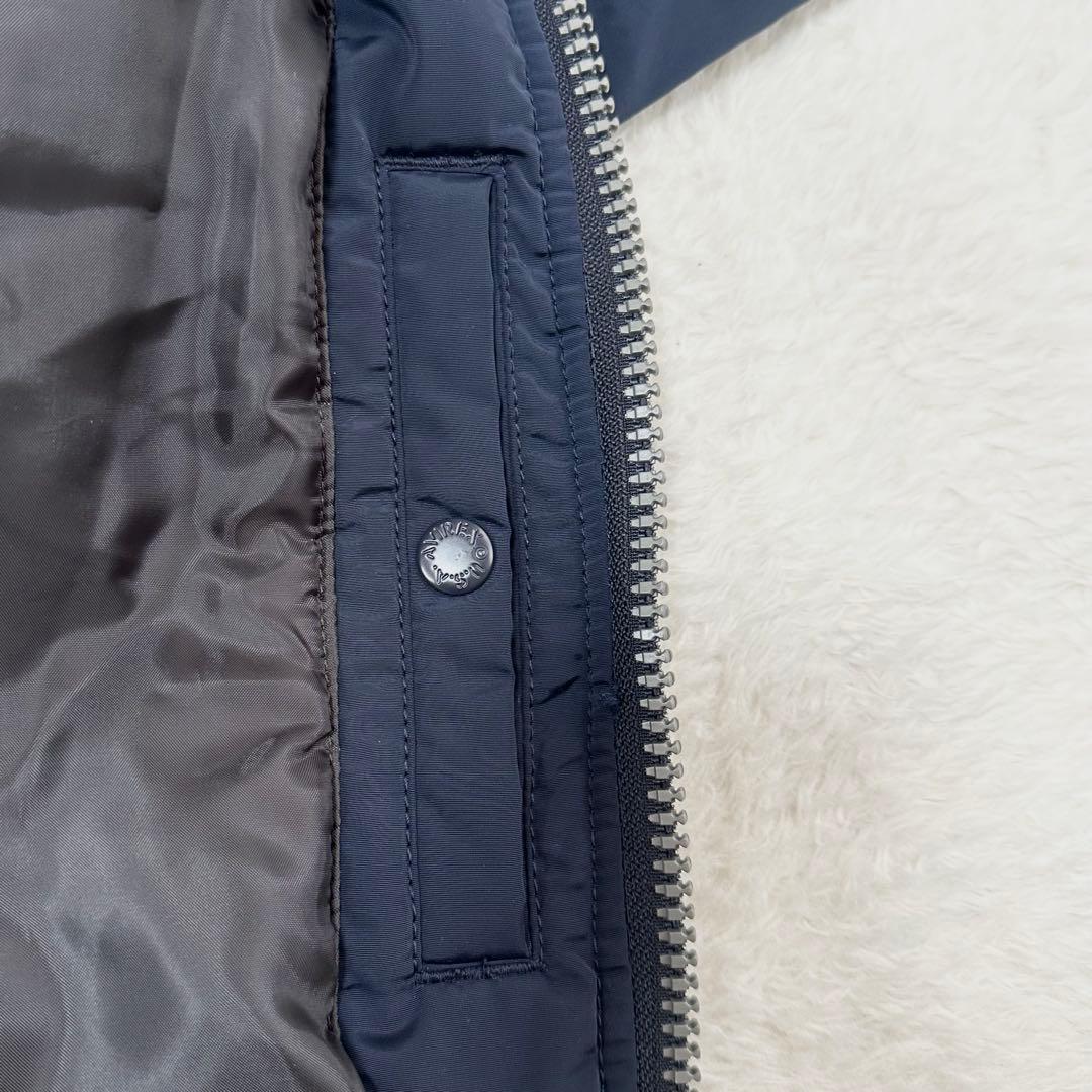 美品✨アヴィレックス USAF 70周年記念 MA-1 ネイビー ジャケット M