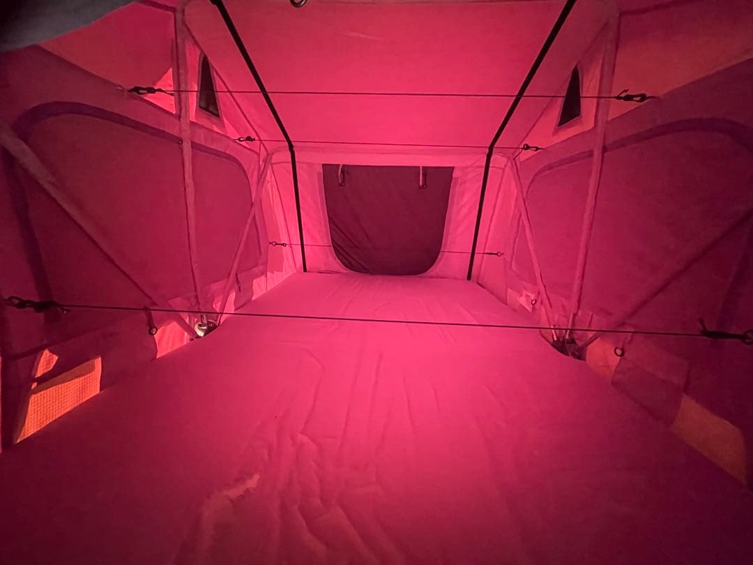 アドベンチャーキングスルーフトップテント　車両用テント カーキ