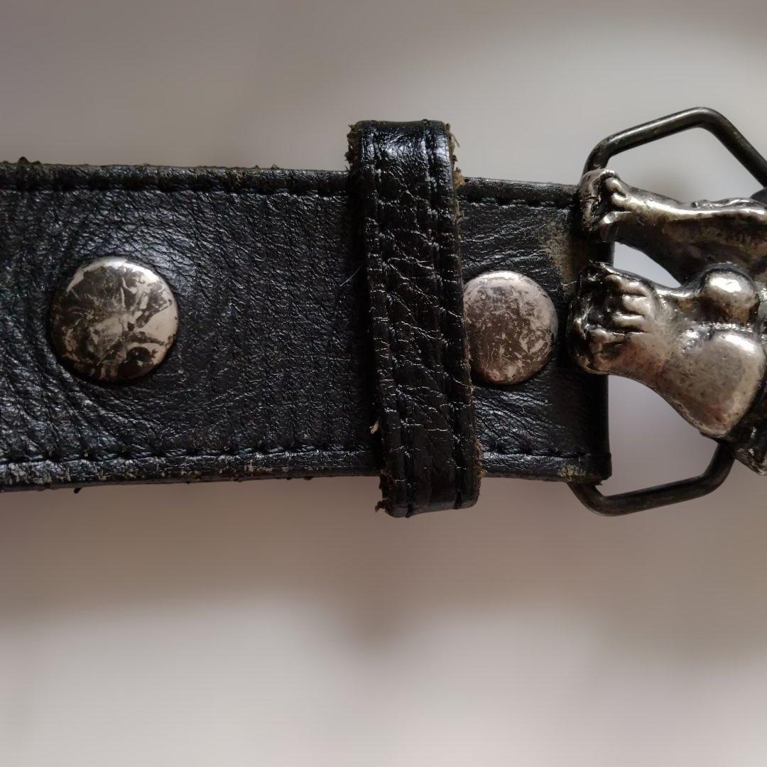 ヒステリックグラマー　レザーベルト 　ユニセックス　ビンテージ