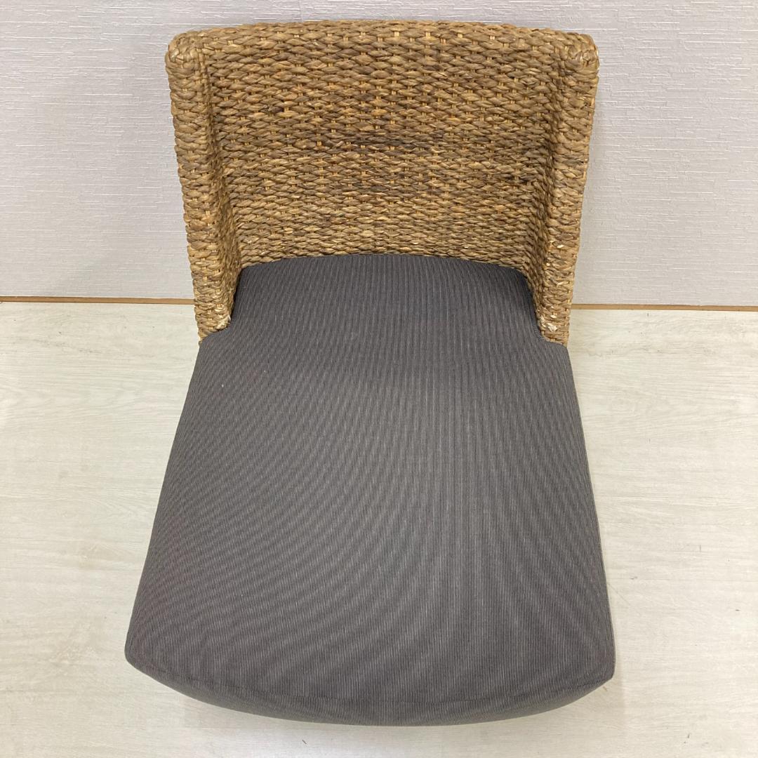 PERFORMAX　アジアン家具　ウォーターヒヤシンス　一人掛けソファ