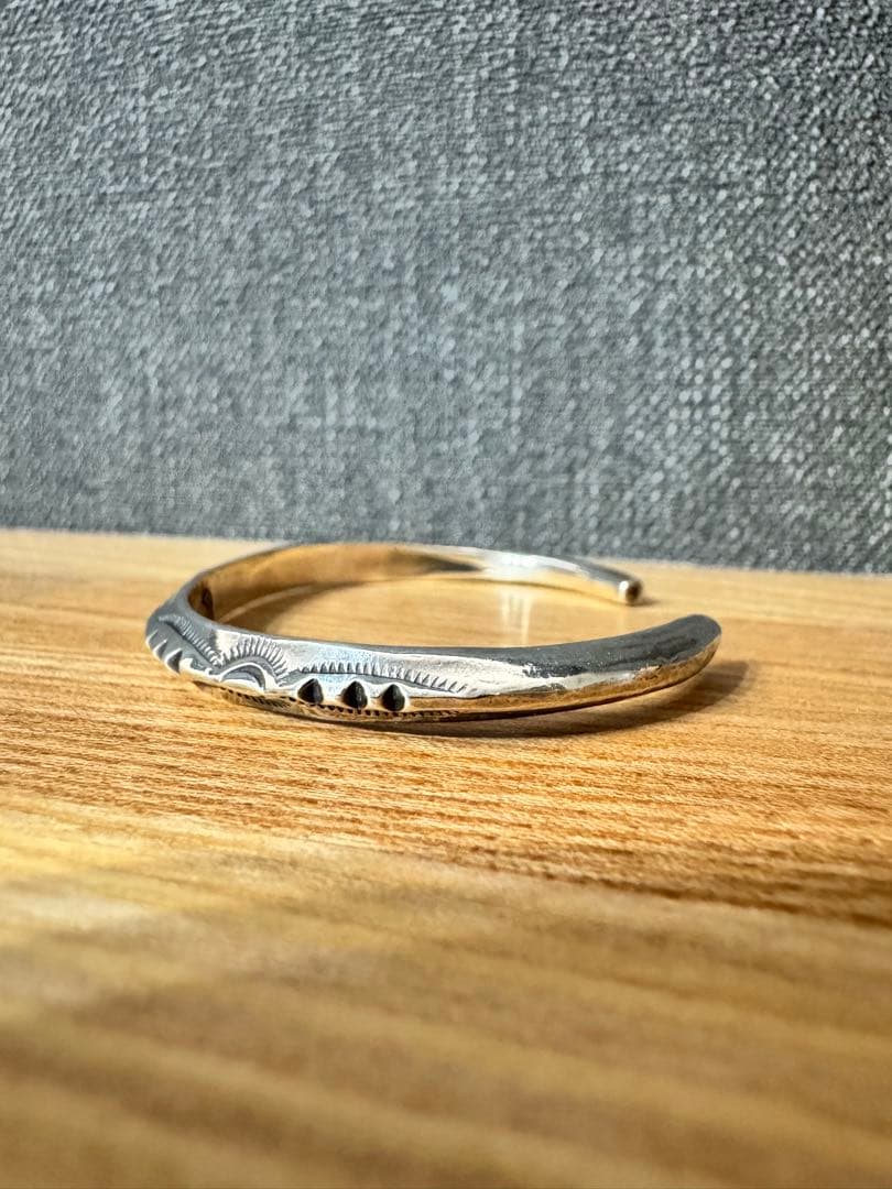 Larry Smith シルバーバングル