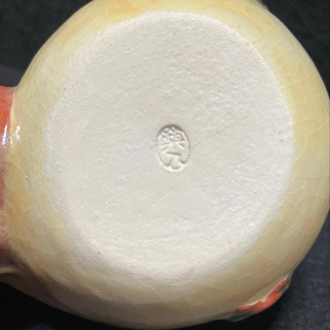 京焼・清水焼 楽入窯　サンタクロース　 陶器製　置物