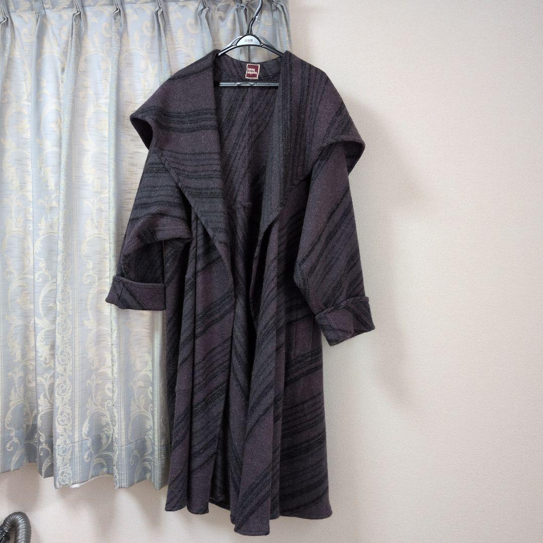 イッセイミヤケ　80年代初めヴィンテージ ウール100% コート