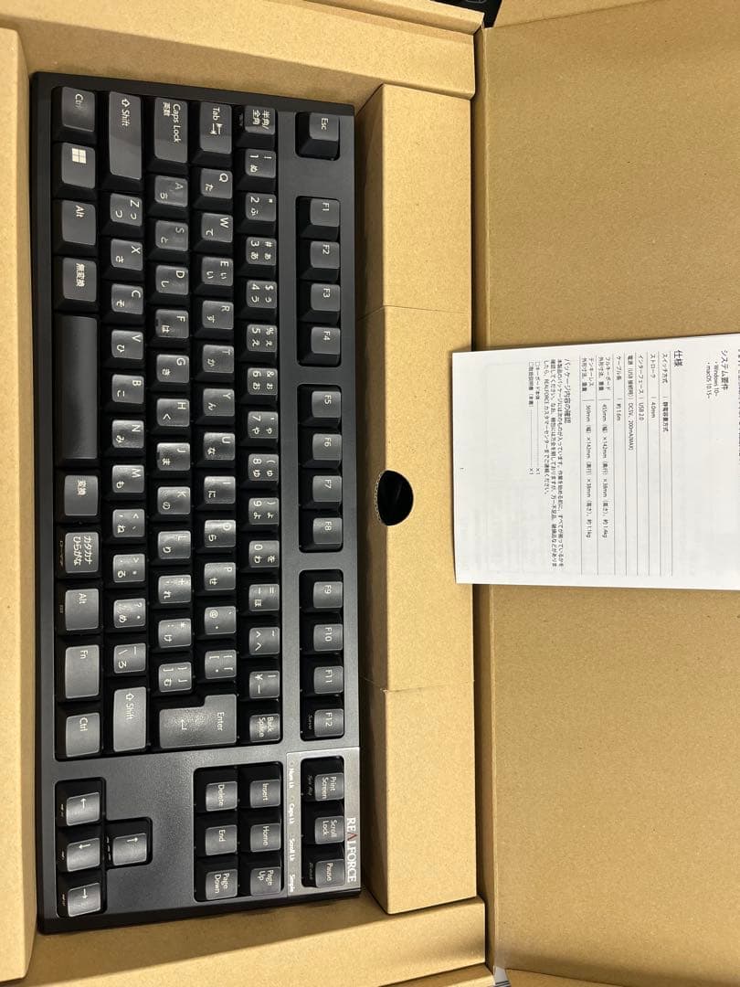 REALFORCE R3S 45g 日本語