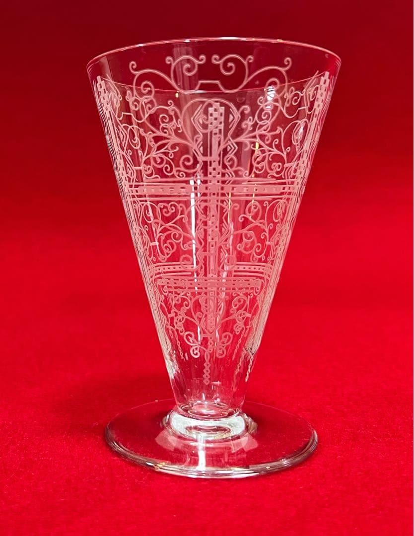 希少 バカラ リド アンティーク ワイングラスBaccarat Lido