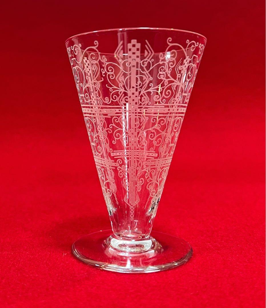 希少 バカラ リド アンティーク ワイングラスBaccarat Lido