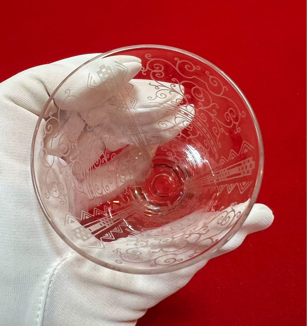 希少 バカラ リド アンティーク ワイングラスBaccarat Lido