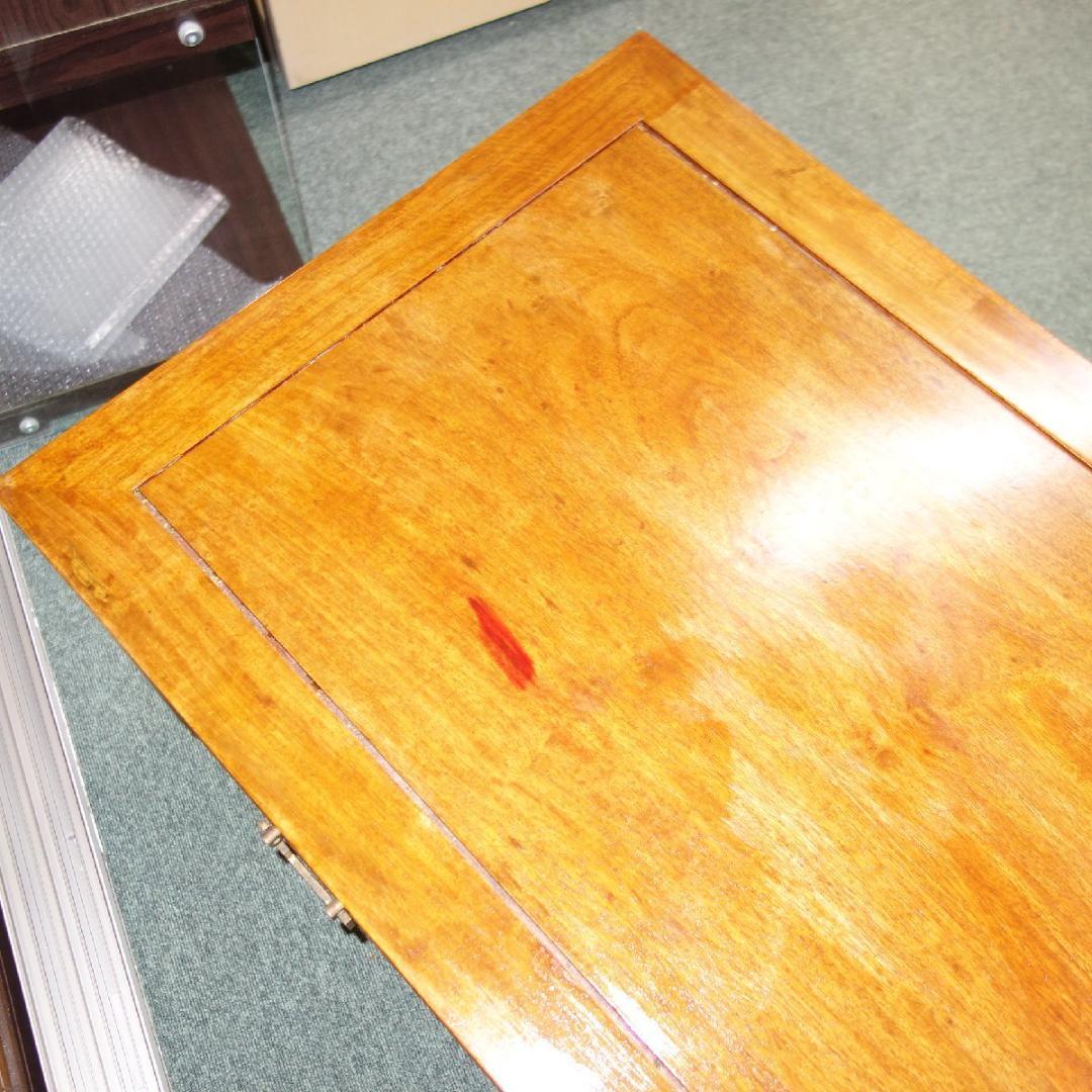 アンティークローテーブル　大型　アンティーク雑貨店舗　什器　展示台　ローテーブル