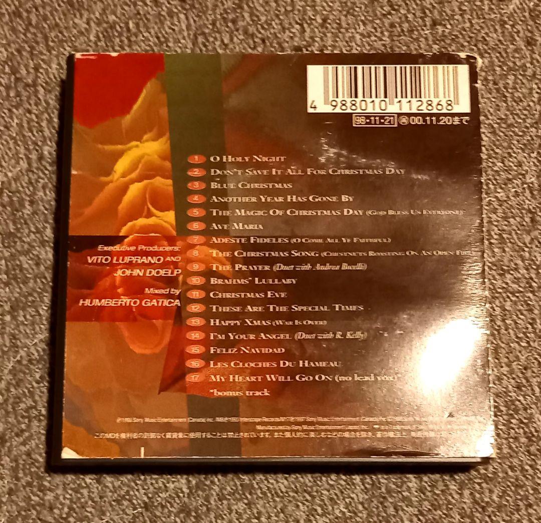 セリーヌ・ディオン　special times md mini disc