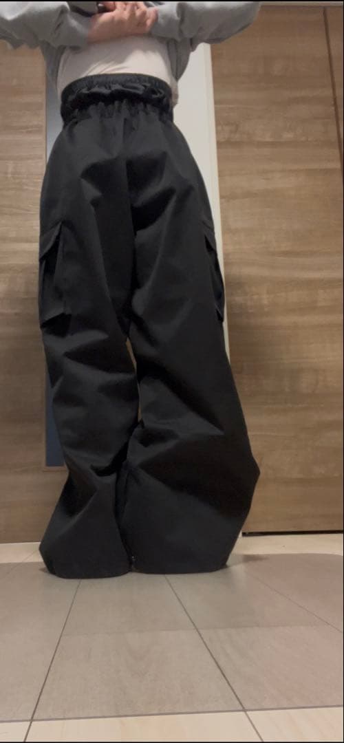 HIMANI スノーボードウェア オーバーサイズ カーゴパンツ snj-405