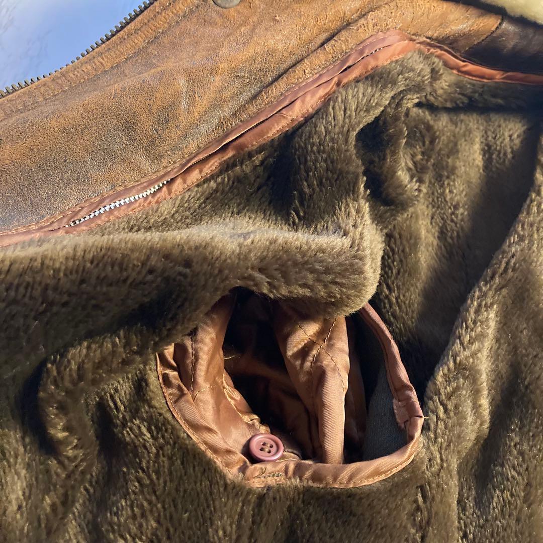 マ*ラ様 90s vintage フライトジャケット　G1 A2 シープスキン