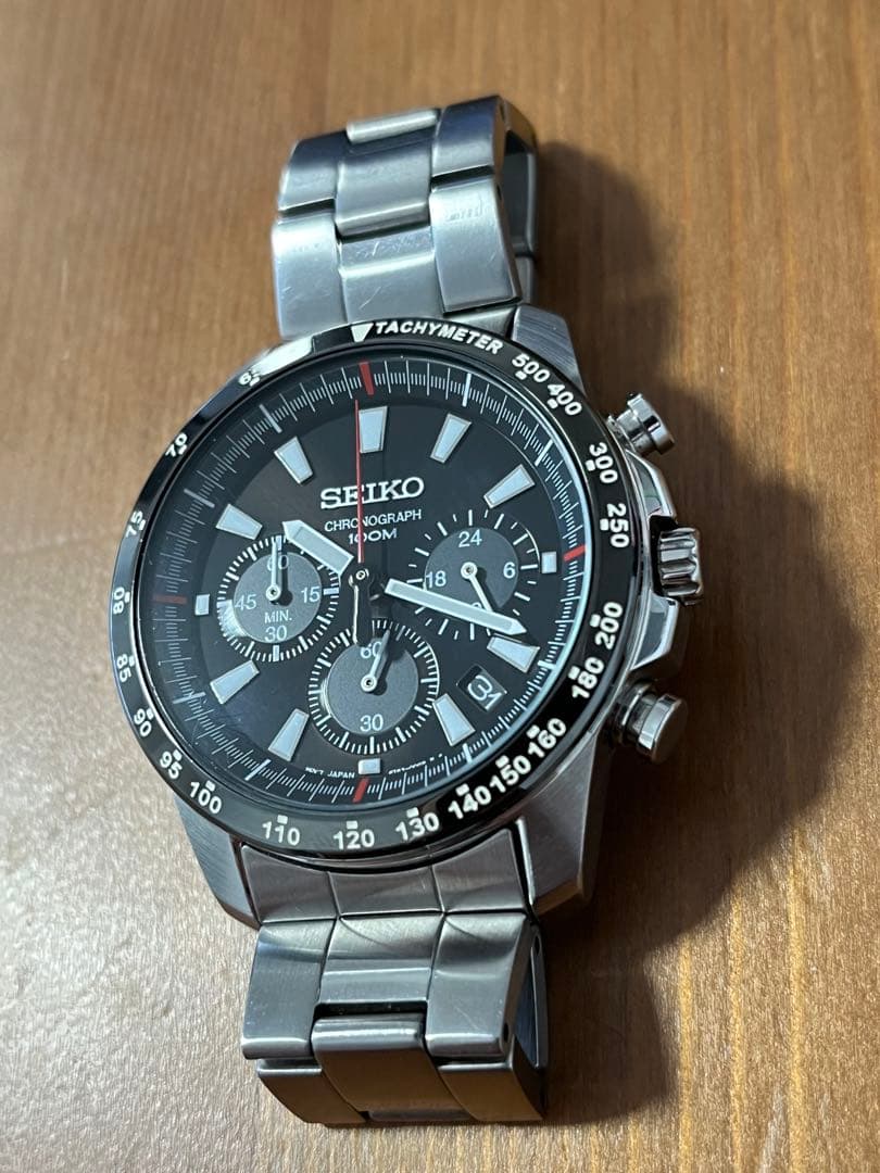 SEIKO クロノグラフ SSB031 (6T63-00D0)