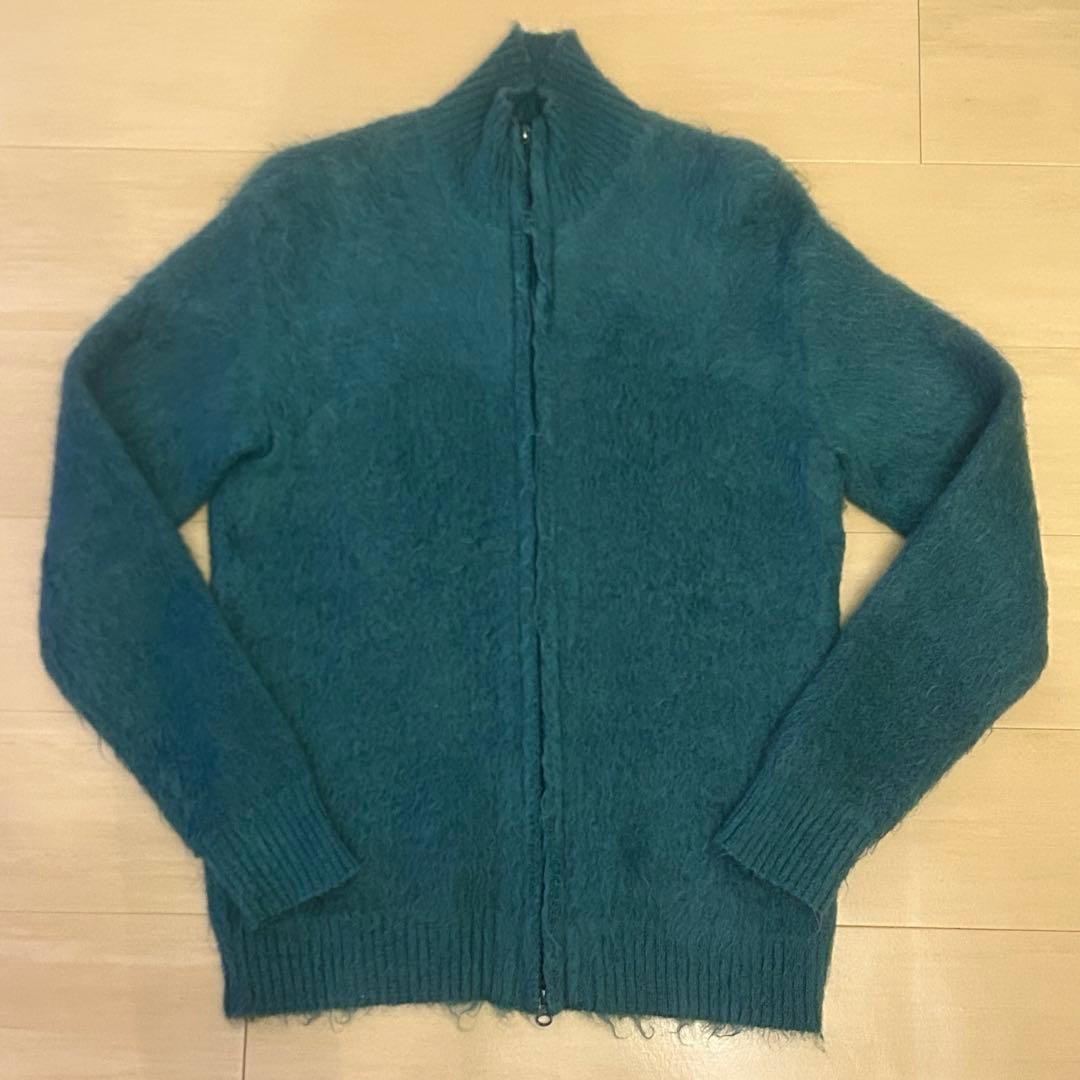 Needles ニードルス　Zipped Mohair Cardigan モヘア