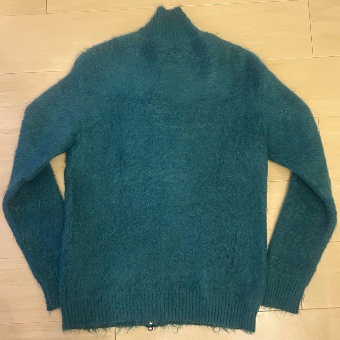 Needles ニードルス　Zipped Mohair Cardigan モヘア
