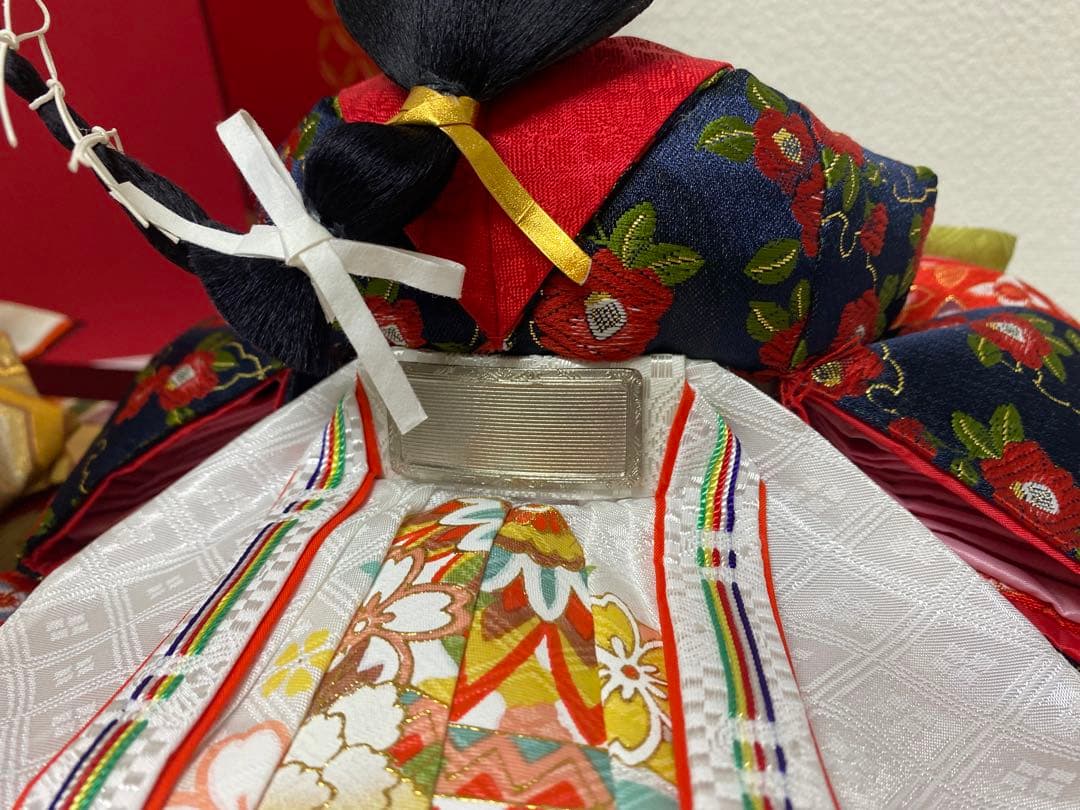 東京久月監修　雛人形　親王飾り・伝統工芸士　二世　光匠作・作家者・名前プレート付