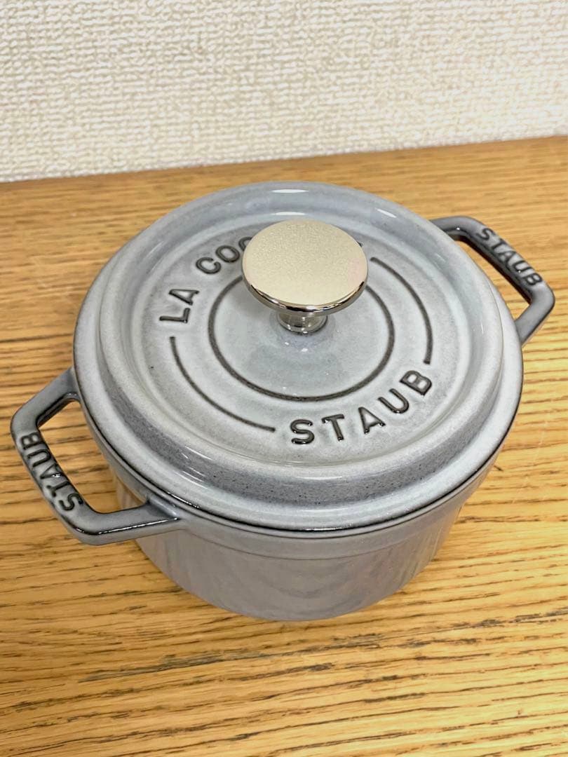 美品 STAUB ストウブ LA COCOTTE ココット 鍋 14cm