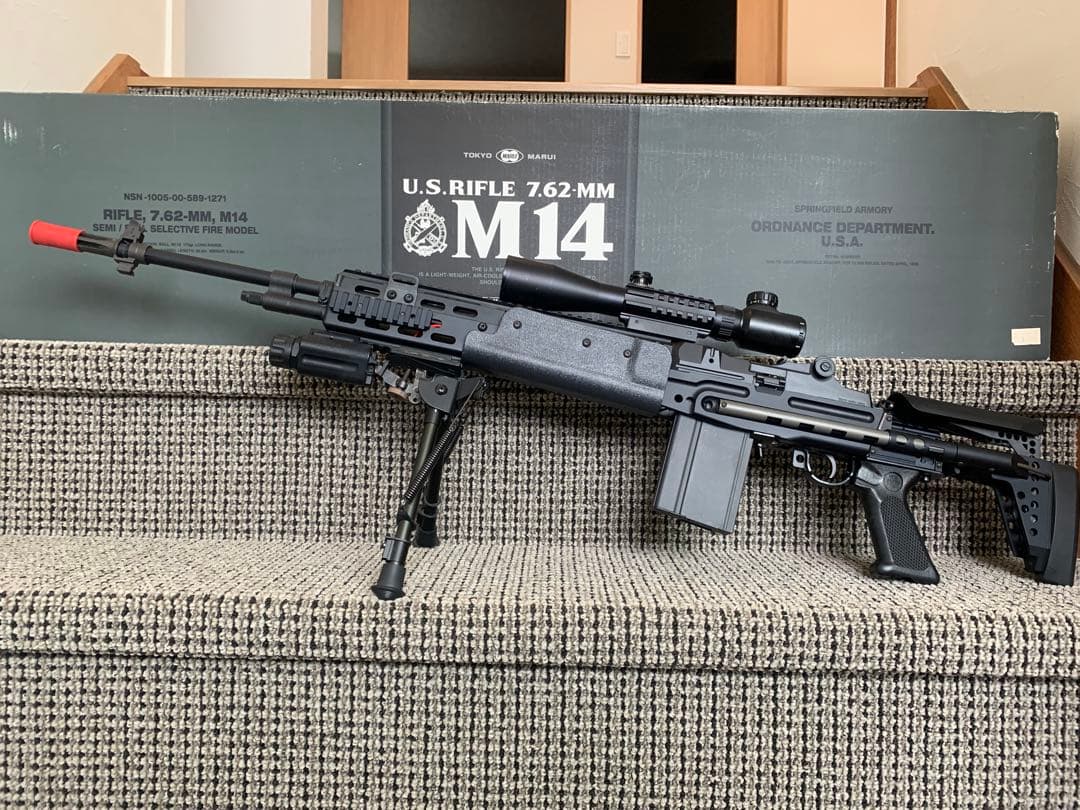 M14 トリガーハッピー　EBR G&P M4 M16